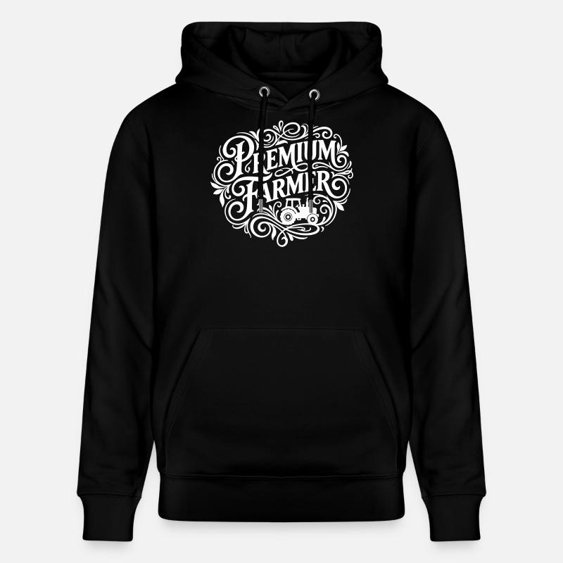 Fermier Premium Dit Fermier - Sweat à capuche bio CRUISER Stanley/Stella Unisexe - noir