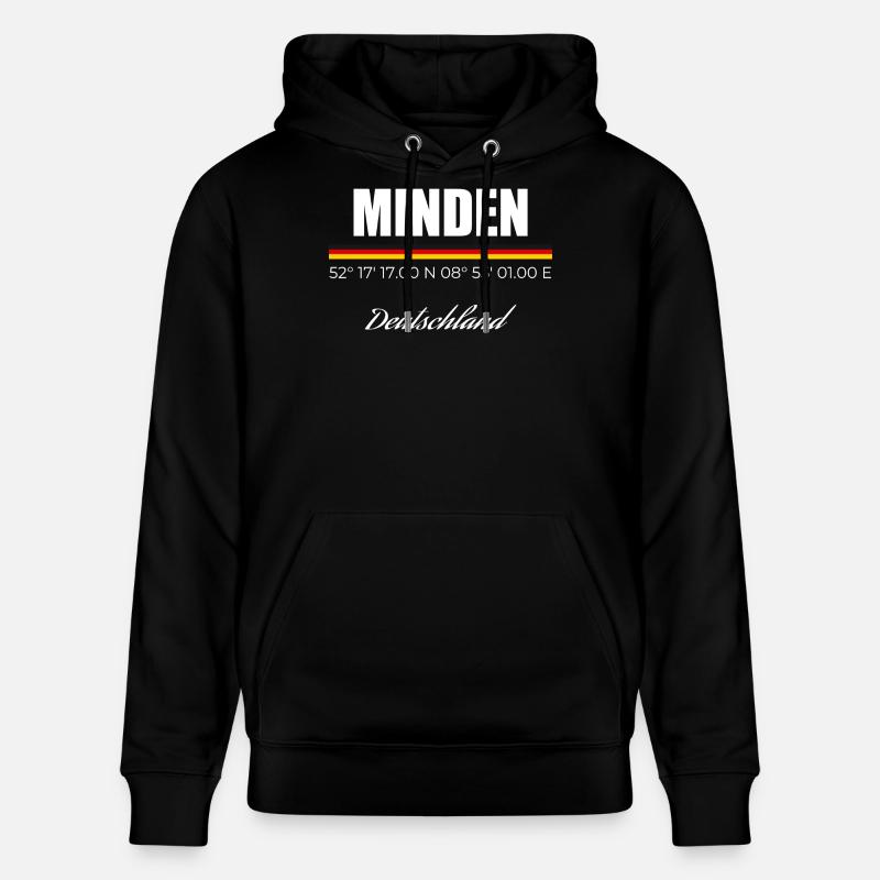 Minden - Stanley/Stella Unisex Bio-Hoodie CRUISER  - Schwarz