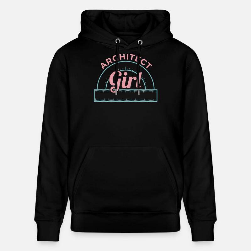 Fille Architecture - Sweat à capuche bio CRUISER Stanley/Stella Unisexe - noir