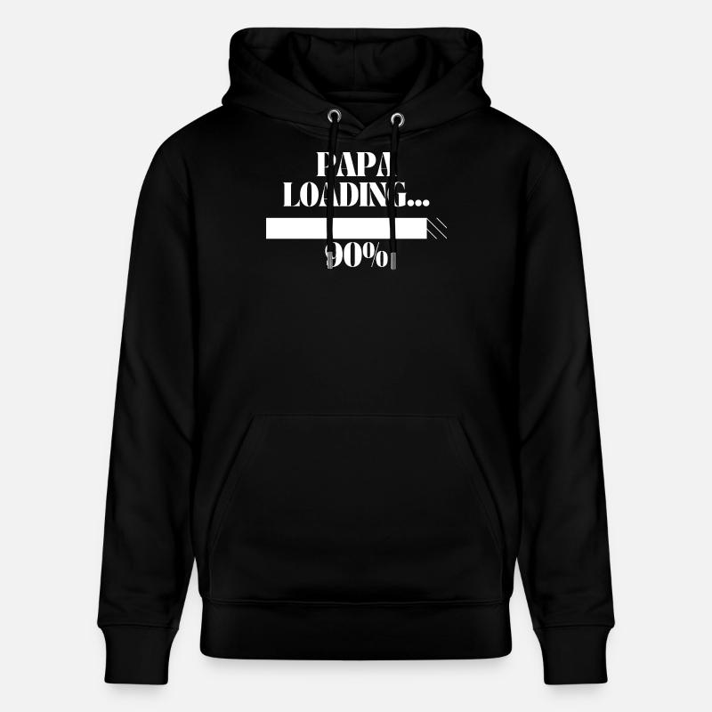 Papa Loading - Stanley/Stella Unisex Bio-Hoodie CRUISER  - Schwarz
