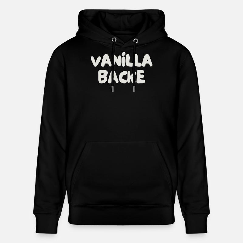Joue vanille - Sweat à capuche bio CRUISER Stanley/Stella Unisexe - noir