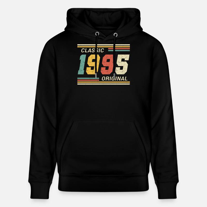 Classic 1995 original 1995 - Stanley/Stella Unisex Bio-Hoodie CRUISER  - Schwarz