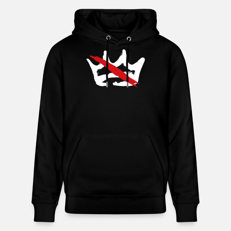 Pas de roi - Sweat à capuche bio CRUISER Stanley/Stella Unisexe - noir