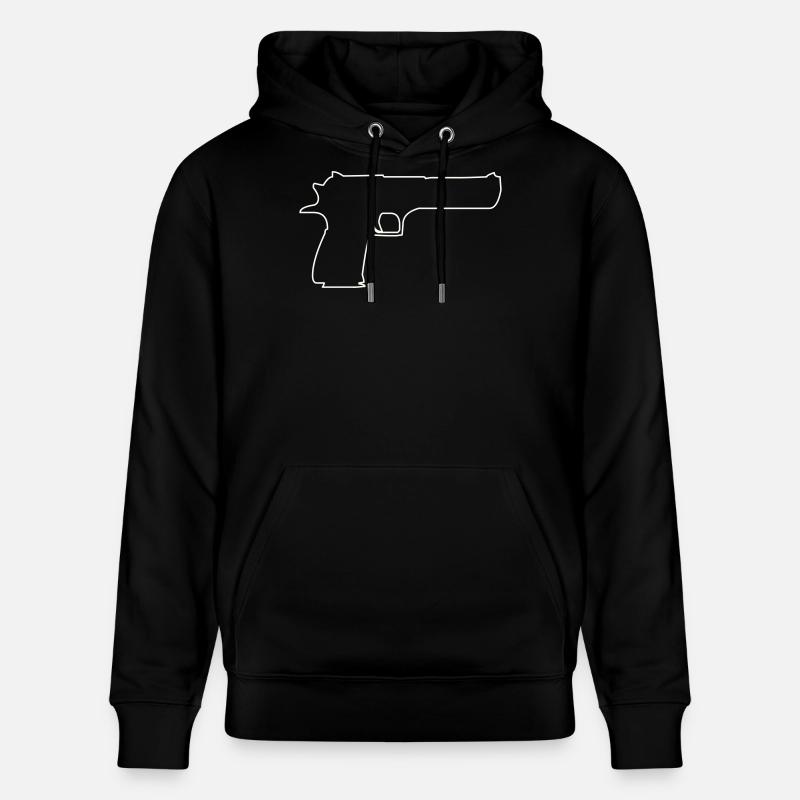 waffe- - Stanley/Stella Unisex Bio-Hoodie CRUISER  - Schwarz