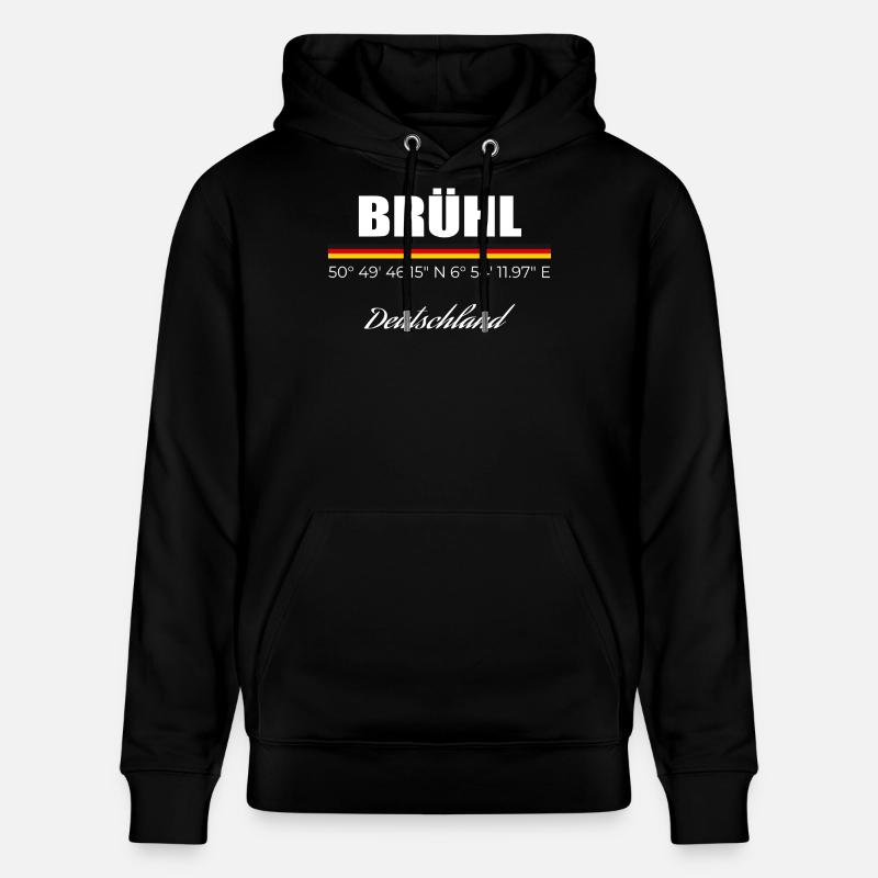 Brühl - Stanley/Stella Unisex Bio-Hoodie CRUISER - Schwarz