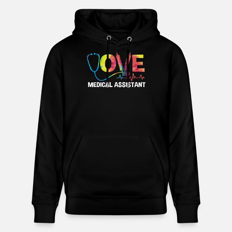 MFA en médecine médicale - Sweat à capuche bio CRUISER Stanley/Stella Unisexe - noir