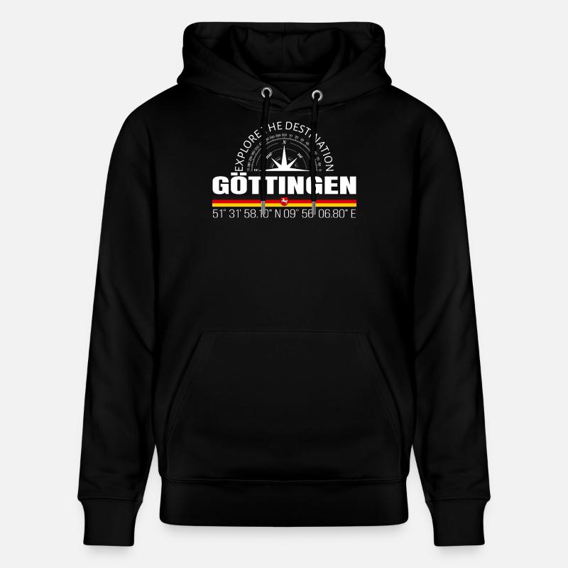 Göttingen - Stanley/Stella Unisex Bio-Hoodie CRUISER  - Schwarz