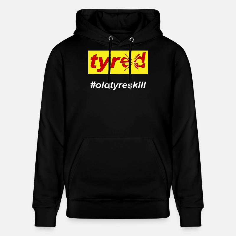 Müde, erschöpfte Mutter - Stanley/Stella Unisex Bio-Hoodie CRUISER  - Schwarz