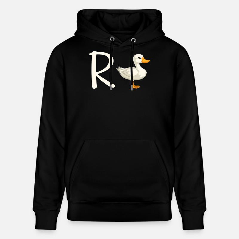 Pension avec canard - Sweat à capuche bio CRUISER Stanley/Stella Unisexe - noir