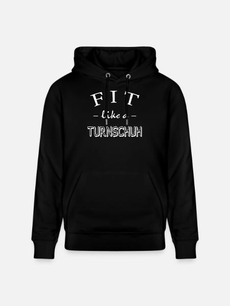 Fit wie ein Turnschuh - Stanley/Stella Unisex Bio-Hoodie CRUISER  - Schwarz