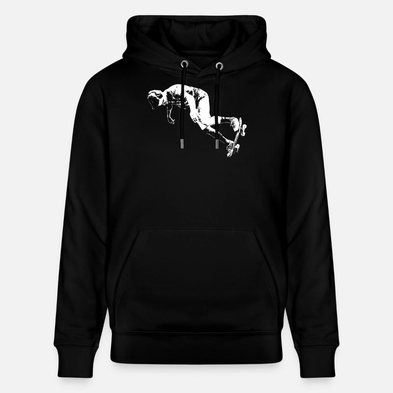 Patineur - Sweat à capuche bio CRUISER Stanley/Stella Unisexe - noir