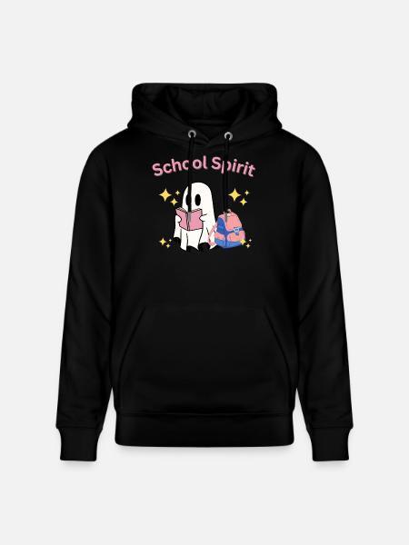 Schulgeist-Geisterlehrer Halloween - Stanley/Stella Unisex Bio-Hoodie CRUISER - Schwarz