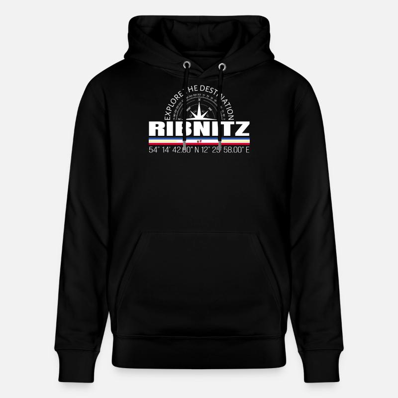 Ribnitz - Stanley/Stella Unisex Bio-Hoodie CRUISER - Schwarz