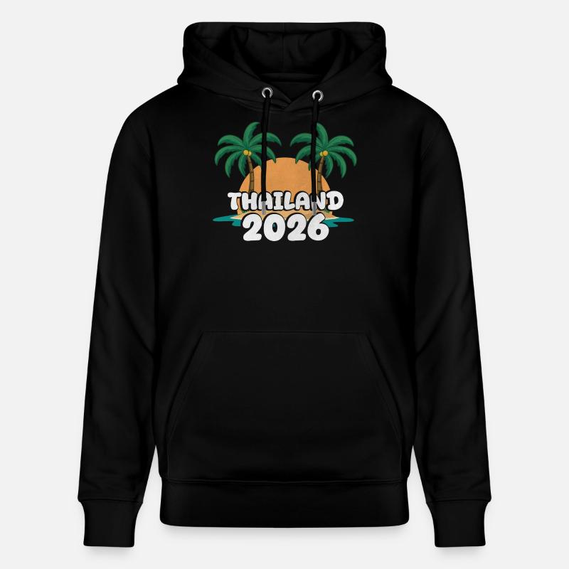 Thaïlande 2026 - Sweat à capuche bio CRUISER Stanley/Stella Unisexe - noir