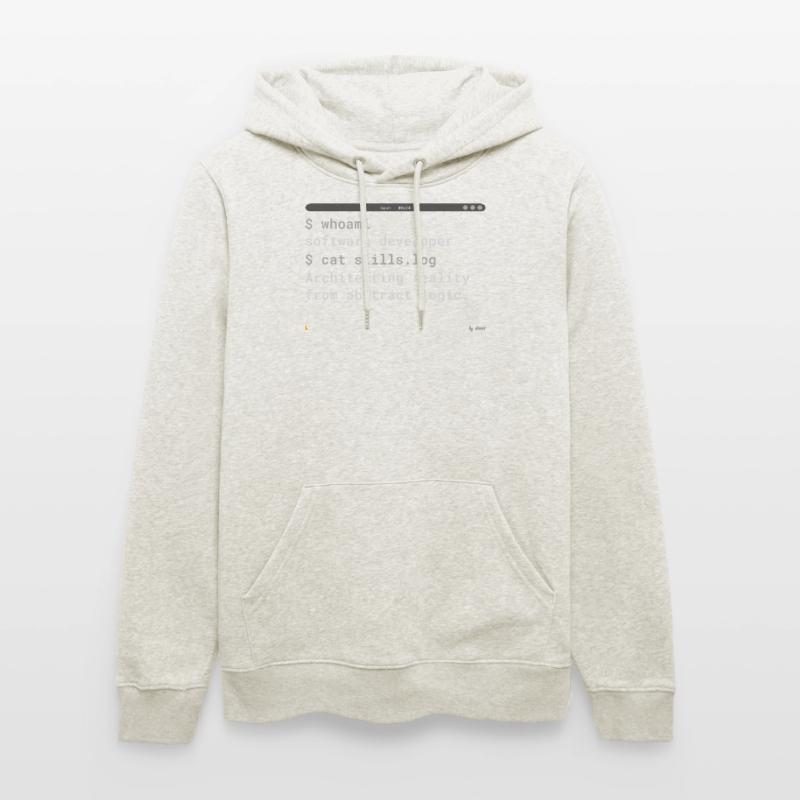 Software Developer Coding Terminal Shirt Stanley/Stella Unisex Bio-Hoodie CRUISER 