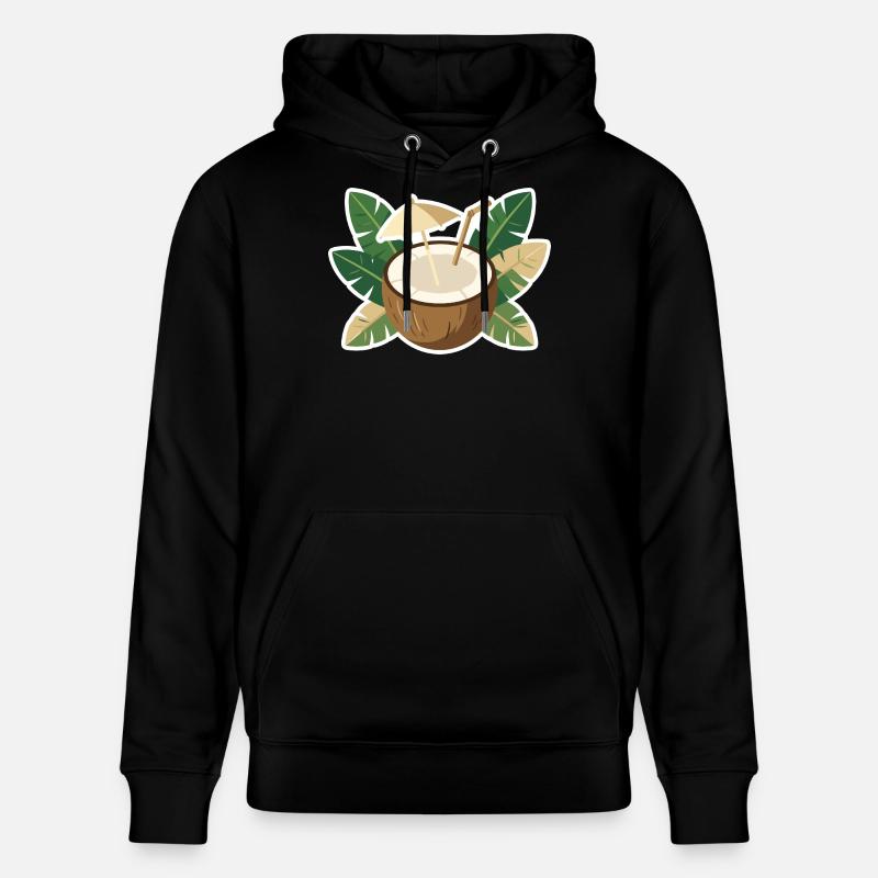 Refroidisseur de l’île Coconut - Sweat à capuche bio CRUISER Stanley/Stella Unisexe - noir