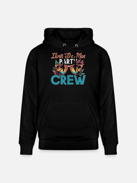 Lloret De Mar Crew - Stanley/Stella Unisex Bio-Hoodie CRUISER - Schwarz