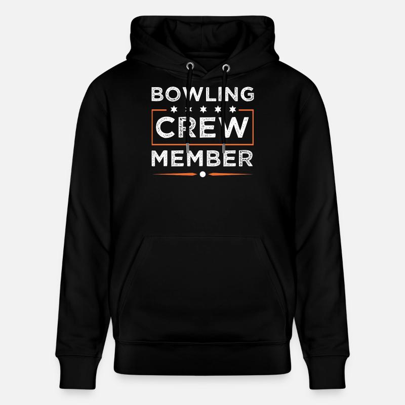 Équipe de bowling - Sweat à capuche bio CRUISER Stanley/Stella Unisexe - noir