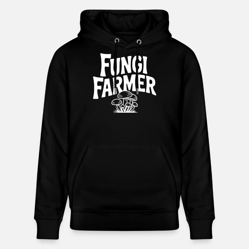 Agriculteur de champignons - Sweat à capuche bio CRUISER Stanley/Stella Unisexe - noir