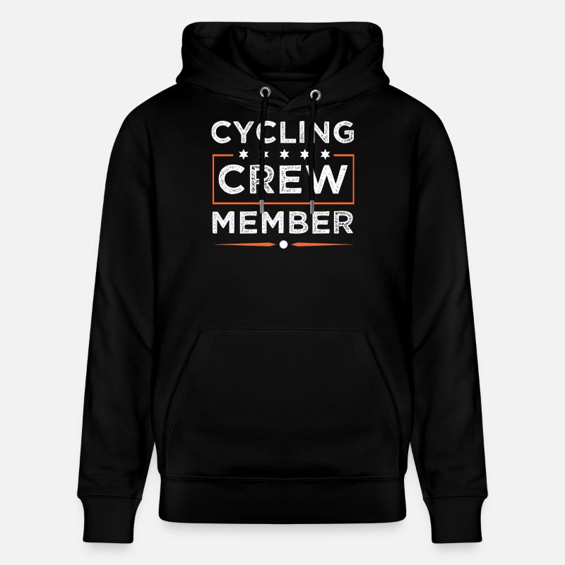Cycling Crew - Stanley/Stella Unisex Bio-Hoodie CRUISER  - Schwarz