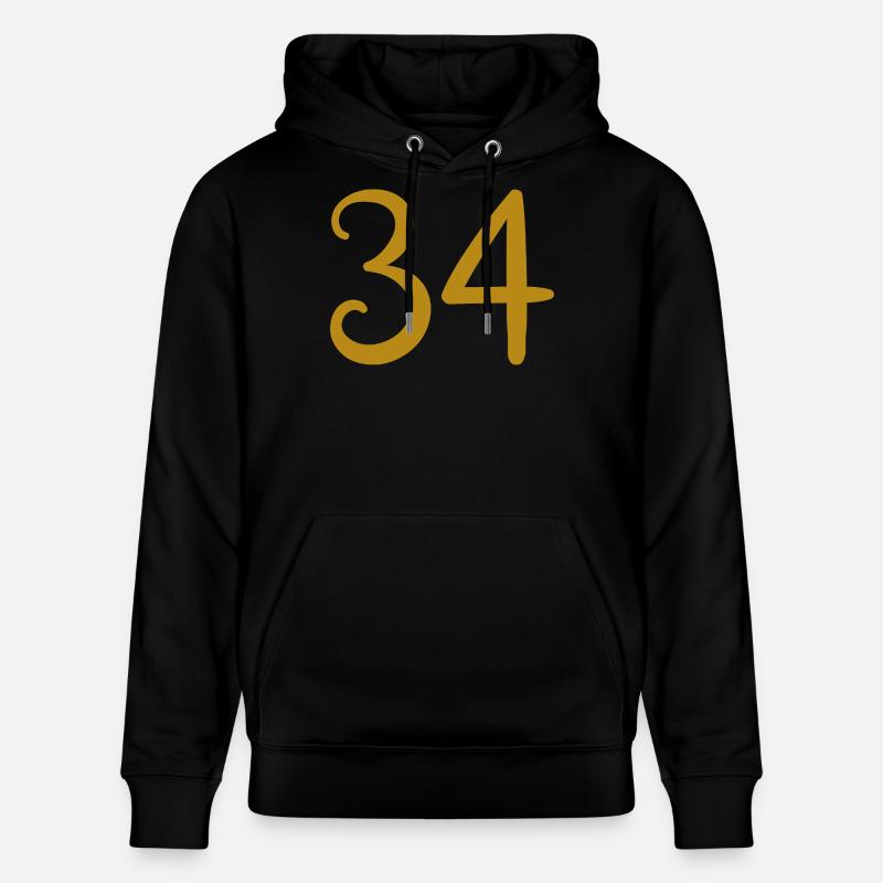 34 - Sweat à capuche bio CRUISER Stanley/Stella Unisexe - noir