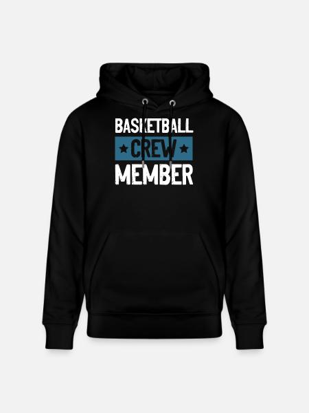 Équipe de basket-ball - Sweat à capuche bio CRUISER Stanley/Stella Unisexe - noir