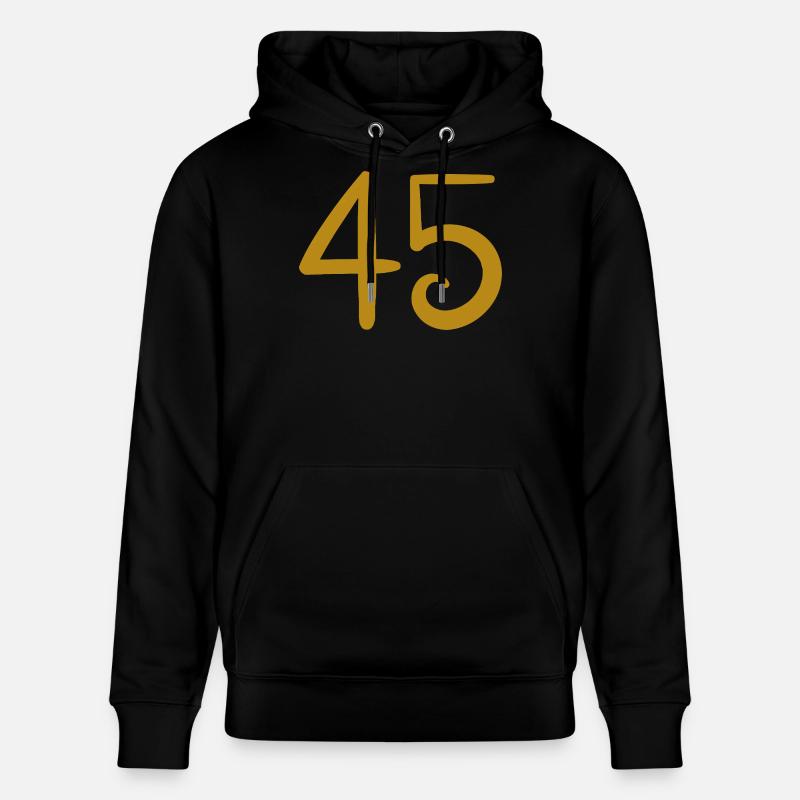 45 - Sweat à capuche bio CRUISER Stanley/Stella Unisexe - noir