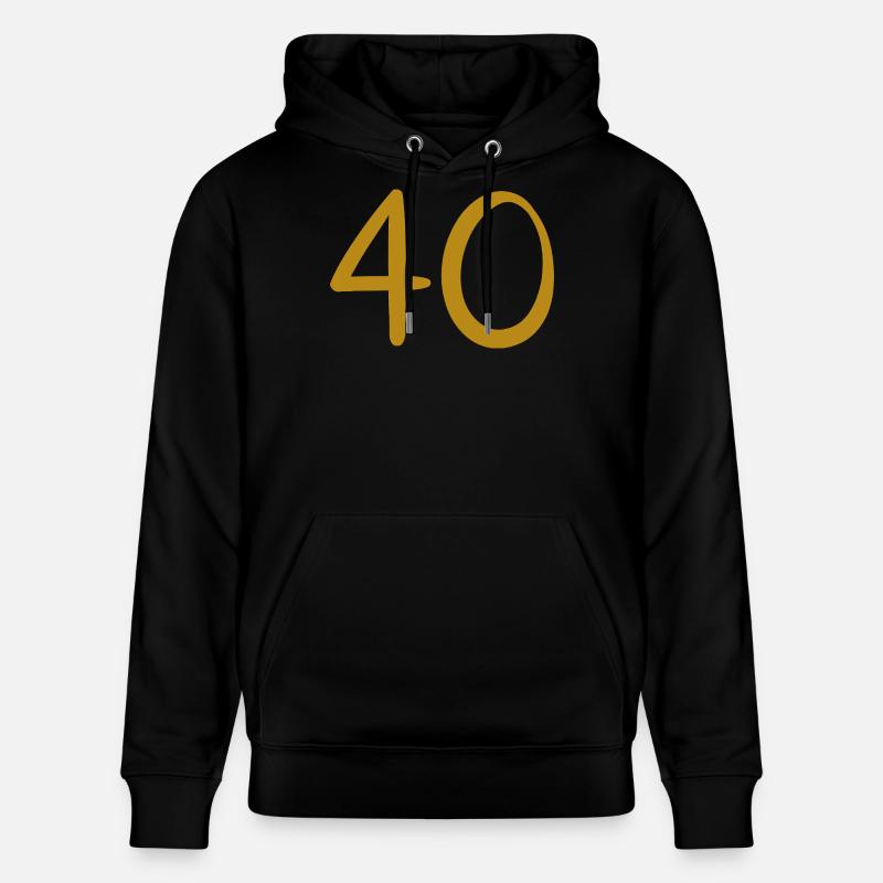 40 - Sweat à capuche bio CRUISER Stanley/Stella Unisexe - noir