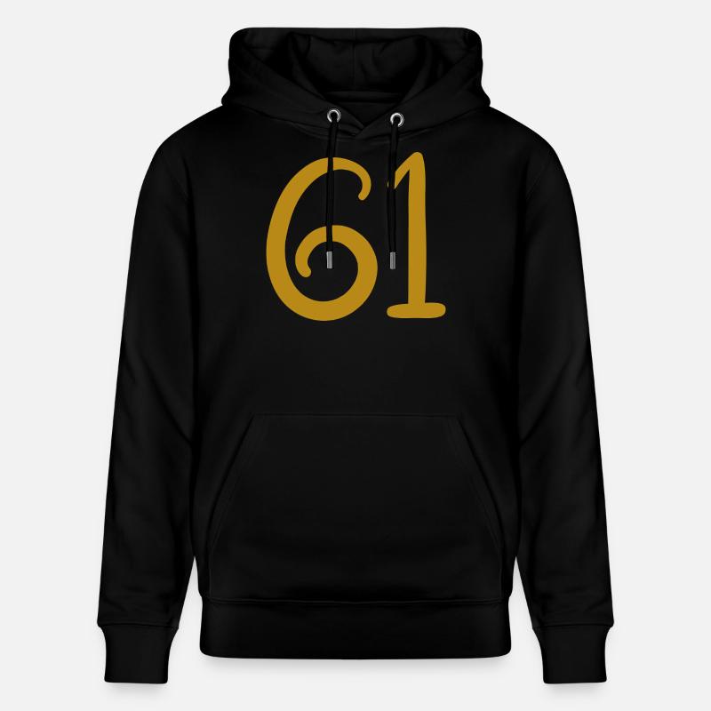 61 - Sweat à capuche bio CRUISER Stanley/Stella Unisexe - noir
