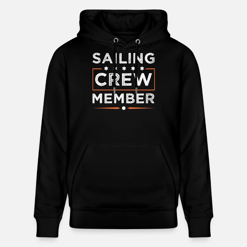 Équipage de navigation - Sweat à capuche bio CRUISER Stanley/Stella Unisexe - noir