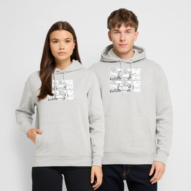 Hooked on Commitment Stanley/Stella CRUISER Unisex Organic Hoodie