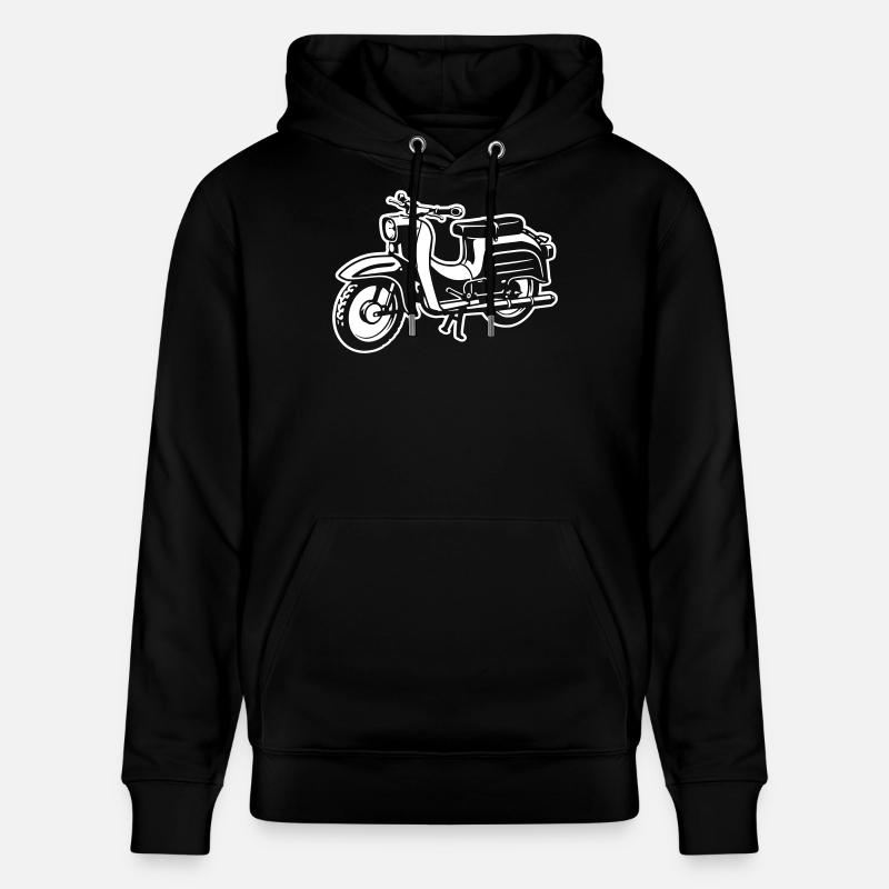 Schwalbe - Image différente - Sweat à capuche bio CRUISER Stanley/Stella Unisexe - noir