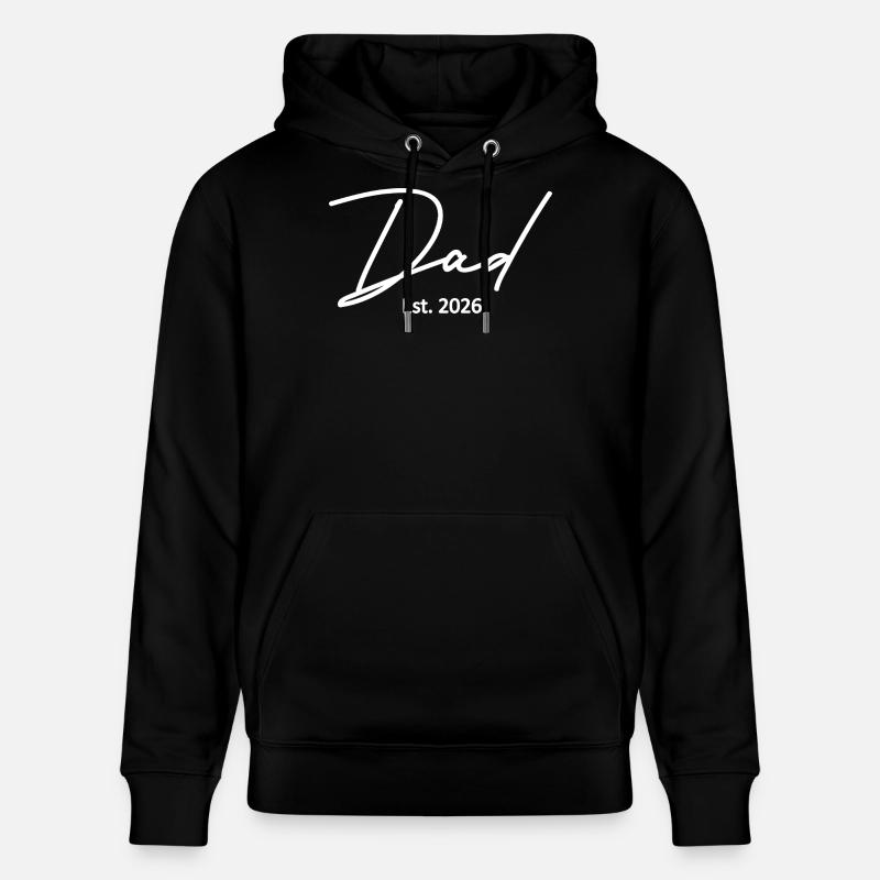 Fondation du père en 2026 - Sweat à capuche bio CRUISER Stanley/Stella Unisexe - noir