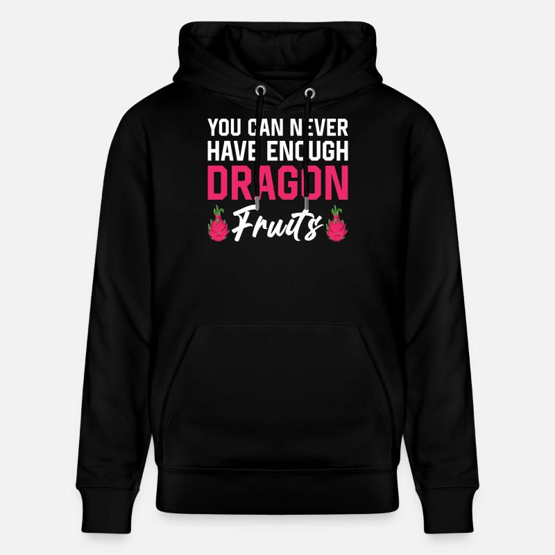 Drachenfrucht Powerprints - Stanley/Stella Unisex Bio-Hoodie CRUISER  - Schwarz