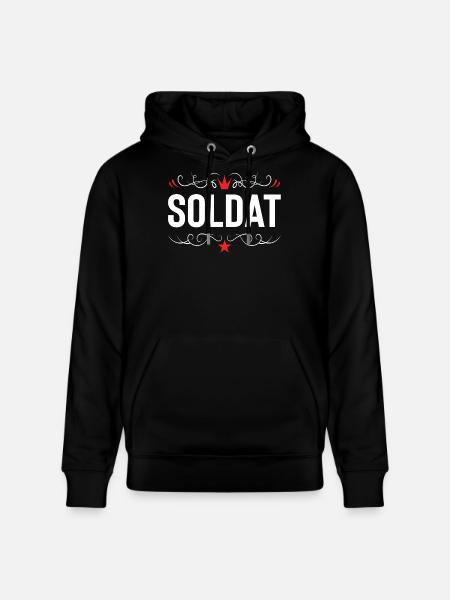 Soldier Profession - Stanley/Stella CRUISER Unisex Organic Hoodie - black