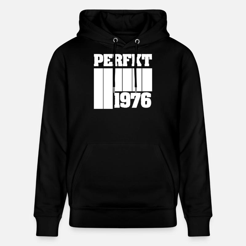 Unique 1976 - Sweat à capuche bio CRUISER Stanley/Stella Unisexe - noir