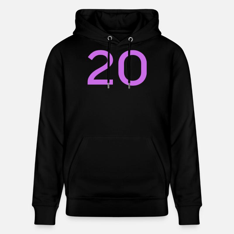 20 - Sweat à capuche bio CRUISER Stanley/Stella Unisexe - noir