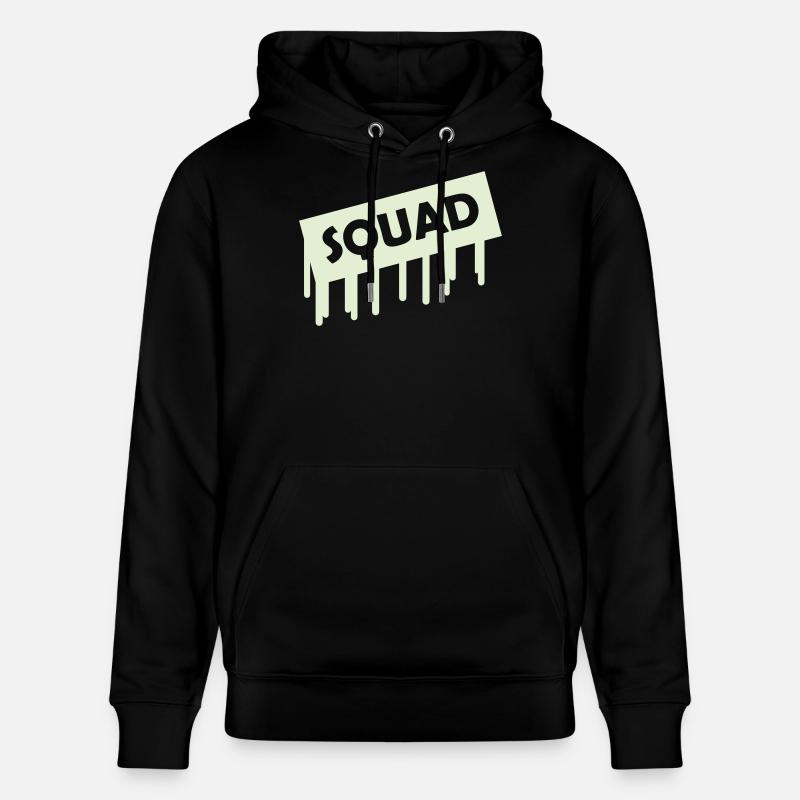 Squad - Stanley/Stella CRUISER Unisex Organic Hoodie - black
