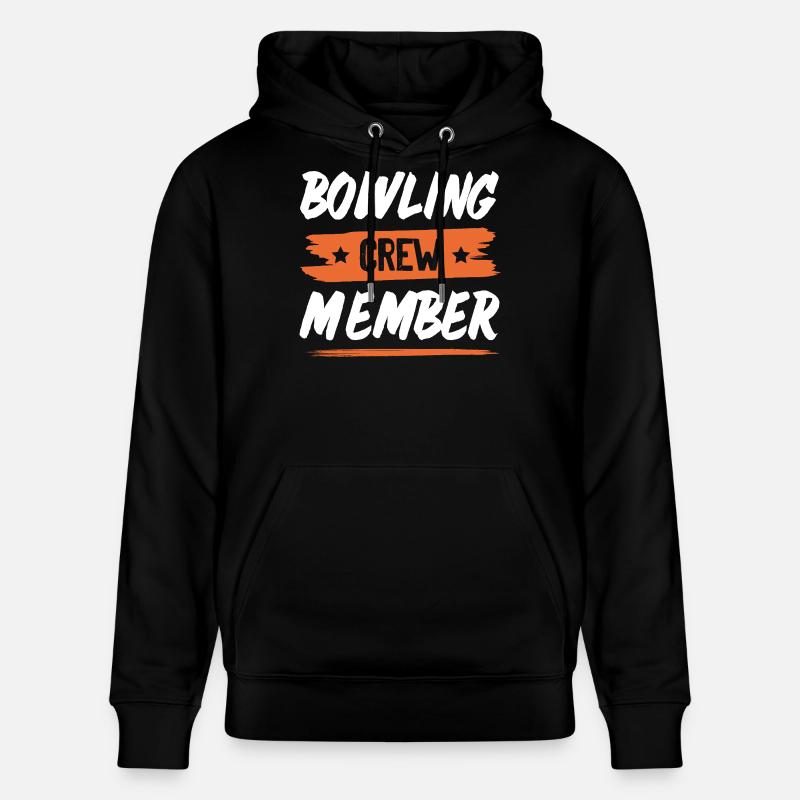Équipe de bowling - Sweat à capuche bio CRUISER Stanley/Stella Unisexe - noir