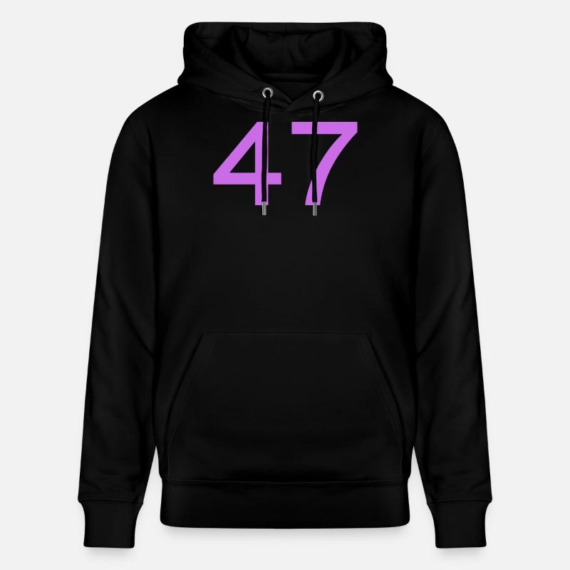 47 - Sweat à capuche bio CRUISER Stanley/Stella Unisexe - noir