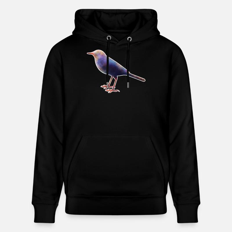 Bergeronnette.1 - Sweat à capuche bio CRUISER Stanley/Stella Unisexe - noir
