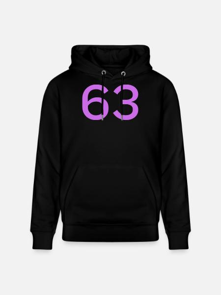 63 - Sweat à capuche bio CRUISER Stanley/Stella Unisexe - noir