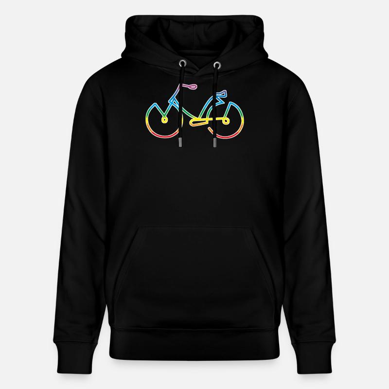 vélo - Sweat à capuche bio CRUISER Stanley/Stella Unisexe - noir