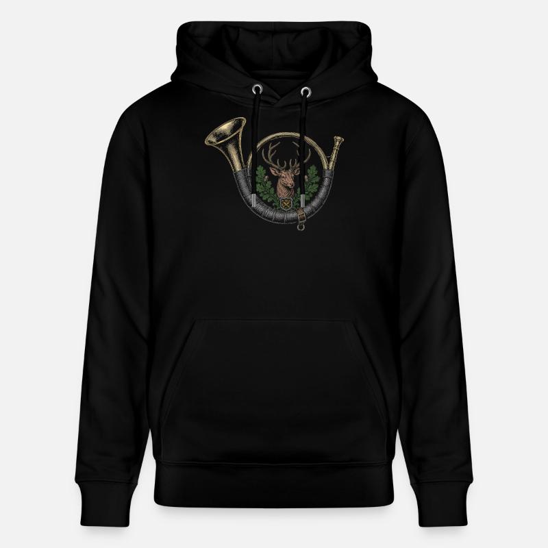 clairon - Sweat à capuche bio CRUISER Stanley/Stella Unisexe - noir