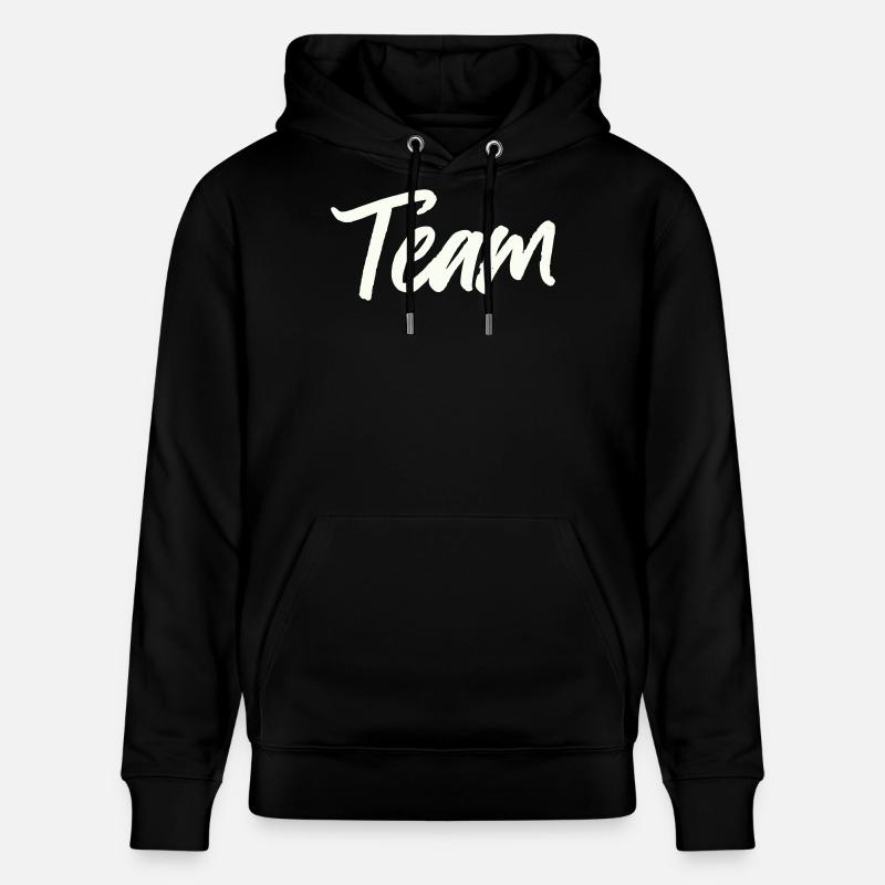 team- - Stanley/Stella Unisex Bio-Hoodie CRUISER  - Schwarz