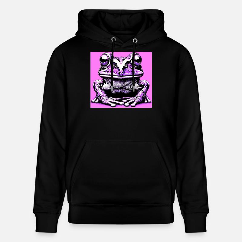 grenouille - Sweat à capuche bio CRUISER Stanley/Stella Unisexe - noir