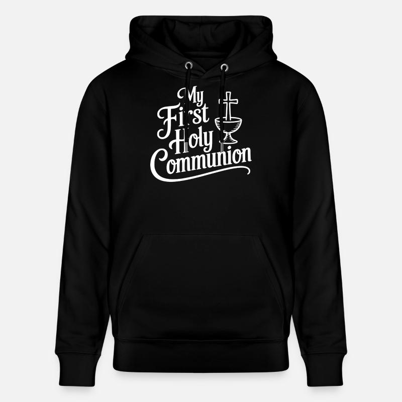 Ma première communion - Sweat à capuche bio CRUISER Stanley/Stella Unisexe - noir