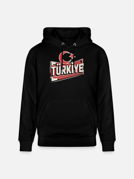 Turkey - Stanley/Stella Unisex Bio-Hoodie CRUISER - Schwarz