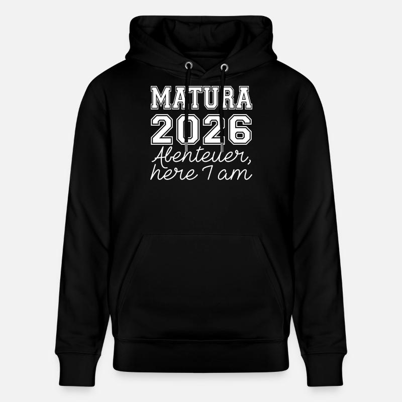 Maturité 2026 - Sweat à capuche bio CRUISER Stanley/Stella Unisexe - noir