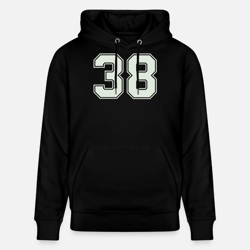 38- - Sweat à capuche bio CRUISER Stanley/Stella Unisexe - noir
